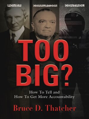 cover image of Too Big?